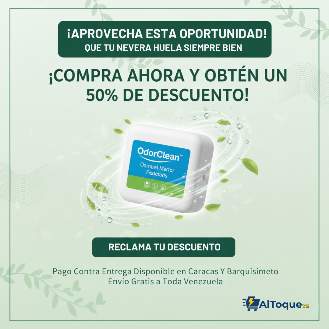 OdorClean™ Neutraliza olores potentes y prolonga la vida de tus alimentos. 🍏
