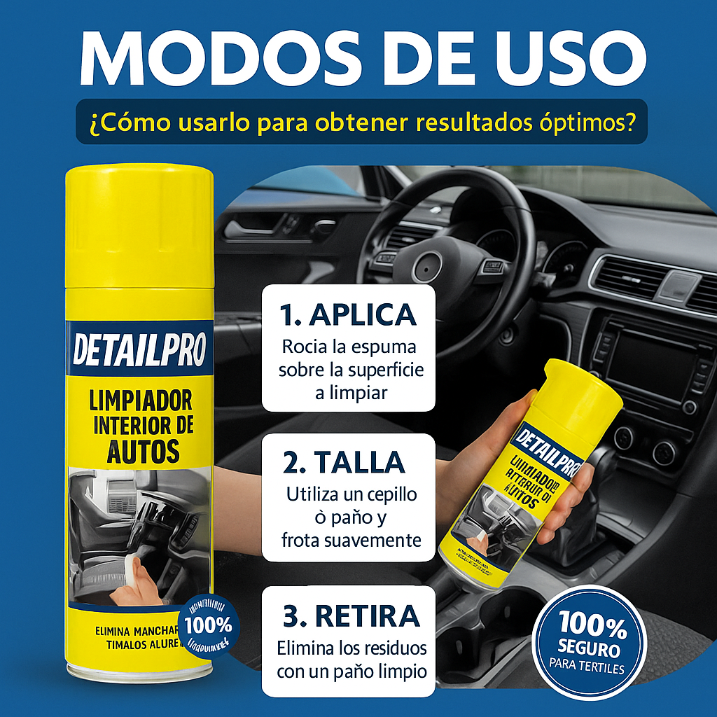 DetailPro™ | Devuélvele el look de nuevo a tu carro