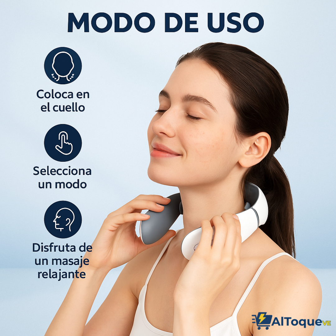 RelaxPro™ Masajeador Cervical Inteligente