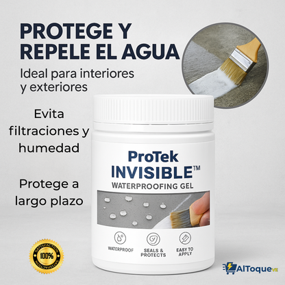 ProTek Invisible™ Seguridad impermeable. Acabado perfecto."