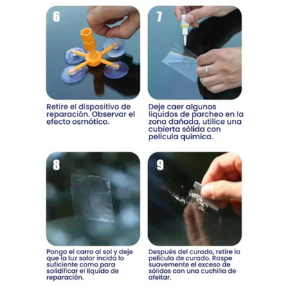 VisiónPro™ Kit - La fórmula avanzada para grietas y fisuras. Tan fácil que lo harás tú mismo. ✅