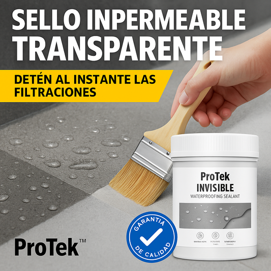 ProTek Invisible™ Seguridad impermeable. Acabado perfecto."