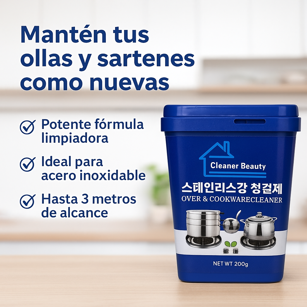 SuperClean™ – Pasta Restauradora de Ollas y Sartenes